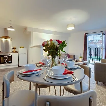 3 Bedroom City Centre Apartment With Free Parking, Medieval Area Newcastle-upon-Tyne Chambre photo